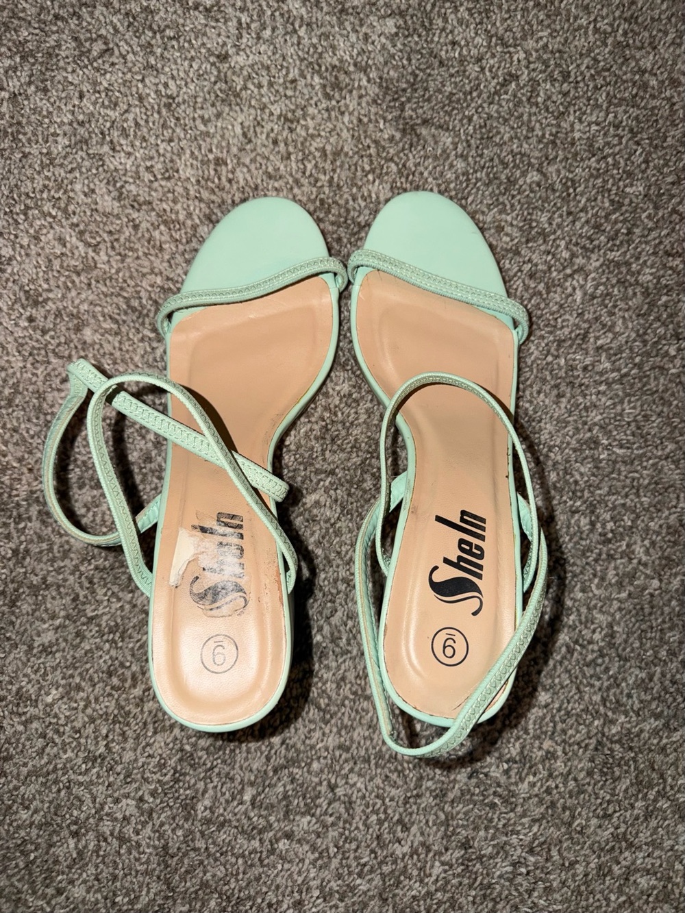 Mint heels